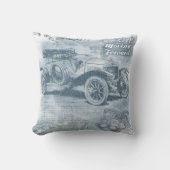 デニムスチームパンク クッション (正面)