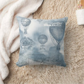 デニムスチームパンク クッション (ブランケット)