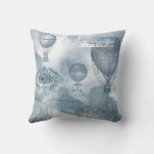 デニムスチームパンク クッション (裏面)