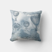 デニムスチームパンク クッション (正面)