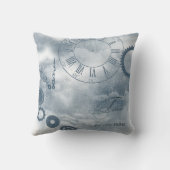 デニムスチームパンク クッション (裏面)