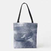 デニムスチームパンク トートバッグ (裏面)