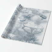 デニムスチームパンク ラッピングペーパー (アンロールド)