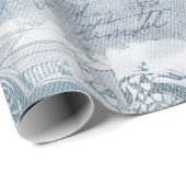 デニムスチームパンク ラッピングペーパー (ロールコーナー)