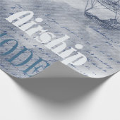 デニムスチームパンク ラッピングペーパー (角)