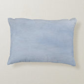 デニムスマイルと赤いステッチ アクセントクッション (裏面)