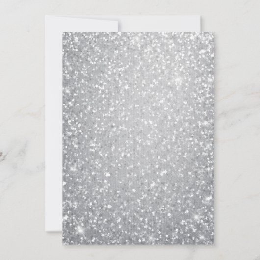 デニムダイアモンズきらきら光る3月30日パーティー 招待状 (裏面)