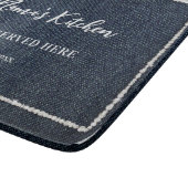 デニムダイアモンズフレームママズキッチンラブファームハウス カッティングボード (角)