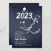 デニムダイヤモンドいかりビーチブルーエクセシレーションパーティー 招待状 (正面/裏面)