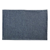 デニムダイヤモンドパーソナライズされたグリッター10代のガールギフト 枕カバー (裏面)