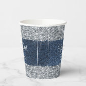 デニムダイヤモンドパーティー紙カップ 紙コップ (左)