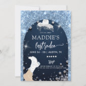 デニムダイヤモンド ラストロデオ ブリング アーチ バチェロレッテ 招待状 (正面)