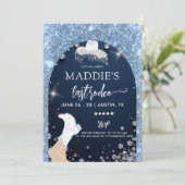 デニムダイヤモンド ラストロデオ ブリング アーチ バチェロレッテ 招待状 (スタンド正面)