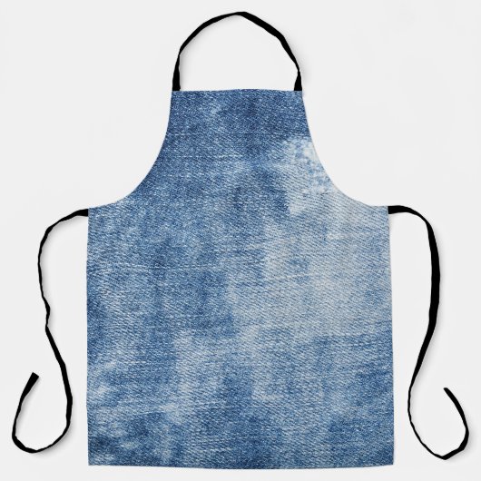 デニムテクスチャ：凹凸穴。 エプロン (正面)