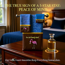 デニムテクスチャ.brownロマンチックなピンクのフラミンゴ