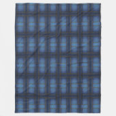 デニムデザイン フリースブランケット (正面)