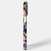 デニムドリームランド繁栄: Rhinestone-Enhanced Blue Case-Mate iPhoneケース (裏面 / 右)