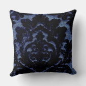 デニムネイビーブルー クッション (裏面)