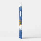 デニムハートは、裂けた縁と裂けた布で作られる Case-Mate iPhoneケース (裏面 / 右)