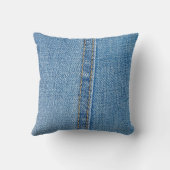 デニムパターン クッション (裏面)