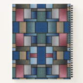 デニムパターン ノートブック (裏面)