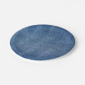 デニムパターン ペーパープレート (アングル)