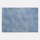 デニムパターン ラッピングペーパーシート (正面3)