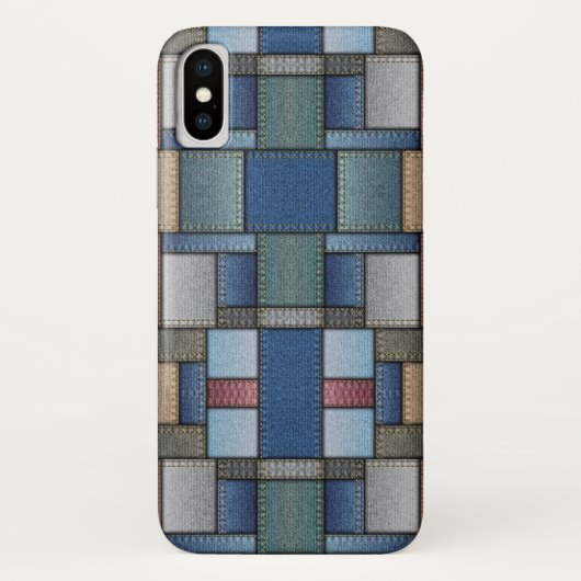 デニムパターン Case-Mate iPhoneケース (裏面)