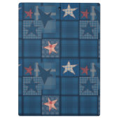 デニムパッチワーク クリップボード (裏面)