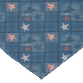 デニムパッチワーク テーブルクロス (アングル)