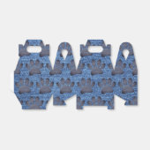 デニムフェイクジーンズドッグポープリント フェイバーボックス (折り畳みなし)