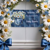 デニムブルージャン | デイジーフローラベビーシャワー 横断幕