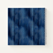 デニムブルージャン | デイジーベビーシャワーゲストブック ノートブック (裏面)