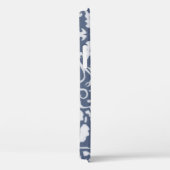 デニムブルーバニーラビットウッドランドフローラ Case-Mate iPhoneケース (裏面 / 右)