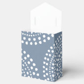 デニムブルーモダンボホ結婚ズ フェイバーボックス (オープン)