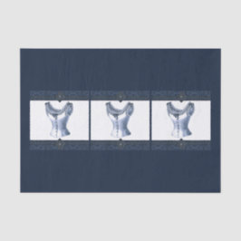 デニムブルーヴィンテージブッシェ 薄葉紙