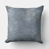 デニムブルー風化仕上素朴げ クッション (正面)