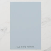 デニムブルー 便箋 (正面)