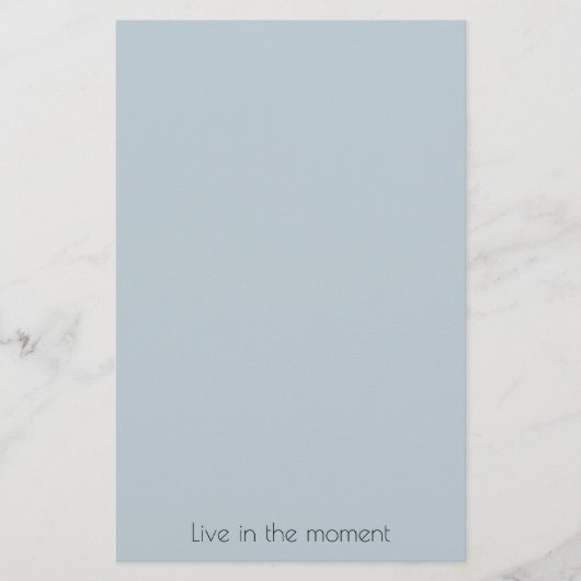 デニムブルー 便箋 (正面)