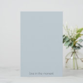 デニムブルー 便箋 (スタンド正面)