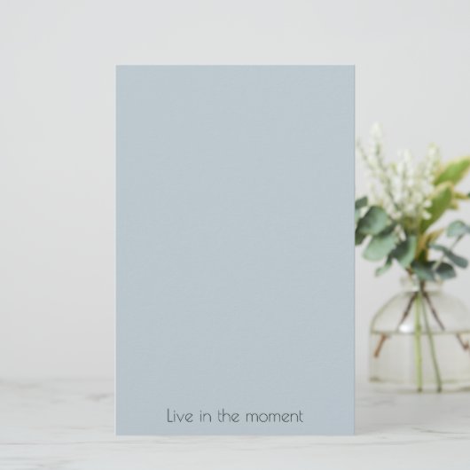 デニムブルー 便箋 (スタンド正面)