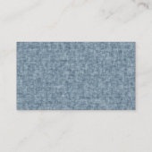 デニムブルー 名刺 (裏面)