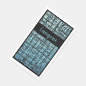 デニムブルーXとOのパターングレーチェックモノグラム (コーナー)