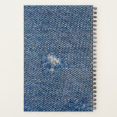 デニムホールのゴールデンレトリバー プランナー手帳 (裏面)