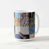 デニムポケットキルト コーヒーマグカップ (正面右)