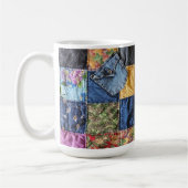 デニムポケットキルト コーヒーマグカップ (左)