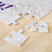 デニムポケットハート花蝶 ジグソーパズル (側面)