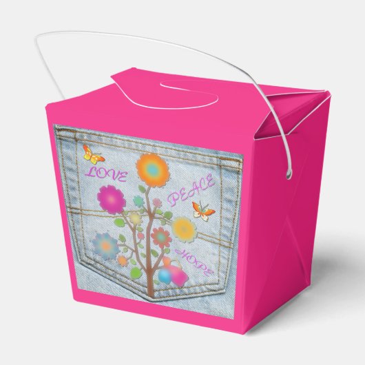 デニムポケット花ピースラブホープ願いボックス フェイバーボックス (裏面サイド)