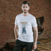 デニムモダンボーイブルージーンベイビーシャワー Tシャツ