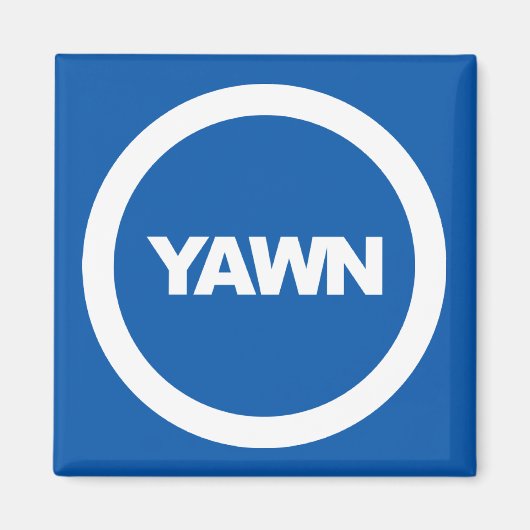 デニムヨーンブランドドーム冷蔵庫 マグネット (正面)